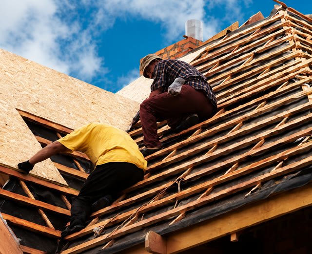 Roof structure renovation